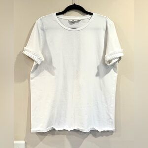 🔥Vineyard Vines White Ruffle Sleeve T-Shirt🔥